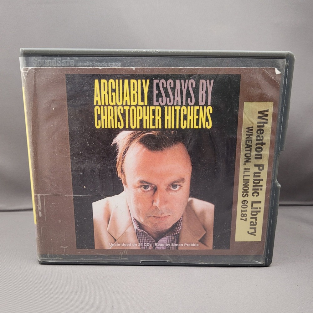 Arguably Essays by Christopher Hitchens (Audiobook CD, 2011) Hitchens